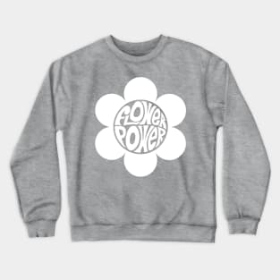 Flower Power 2 - WHITE Crewneck Sweatshirt